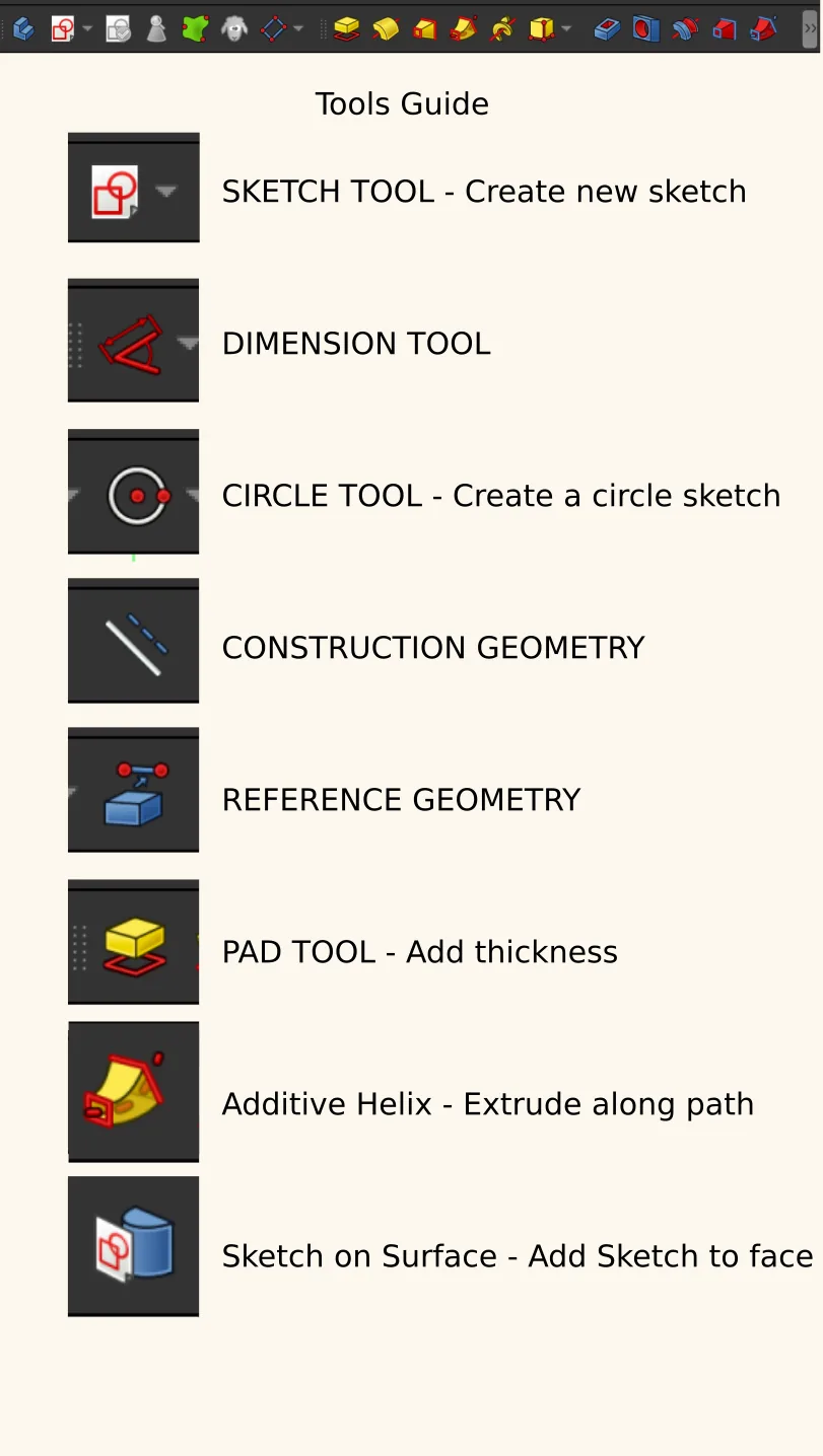 FreeCAD feature tool guide for phone stand modeling